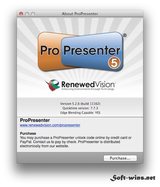 About ProPresenter 5.2.6