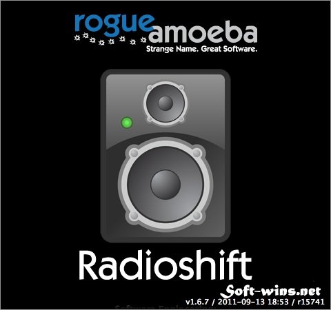 Radioshift 1.6.7 about