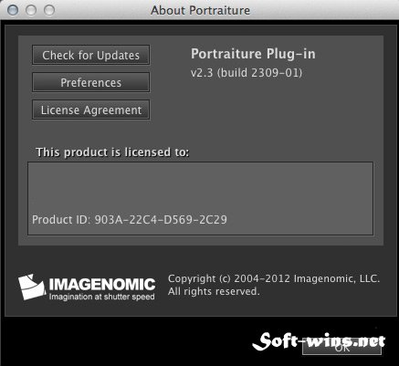 Imagenomic Portraiture Photoshop Plug-in 2.3 (build 2309-01)