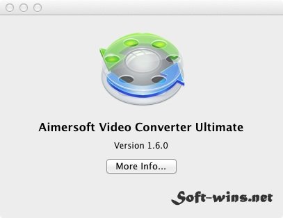 Aimersoft Video Converter Ultimate 1.6.0 для Mac