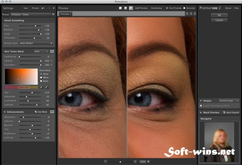 Portraiture 2.3 для Adobe Photoshop Mac