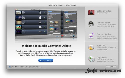 iSkysoft iMedia Converter Deluxe 1.6.3