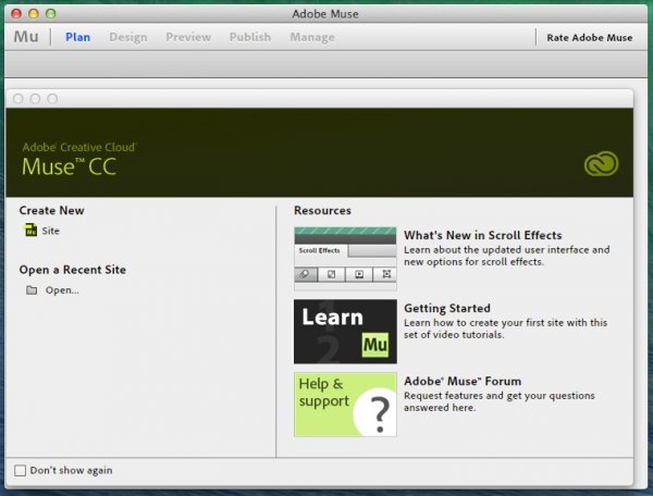Adobe Muse for Mac
