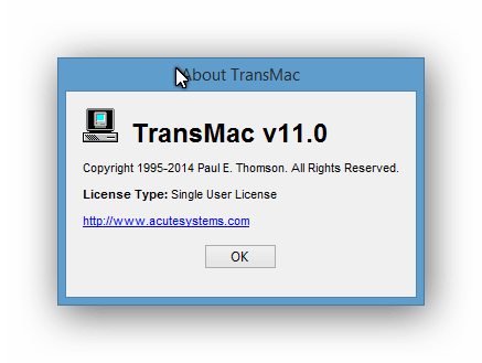 TransMac 11.0 - создавать и записывать dmg-образы в Windows