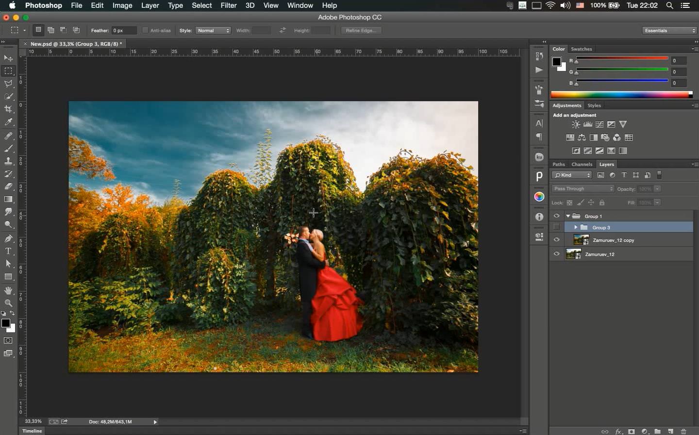 Проект обработка фотографий в adobe photoshop